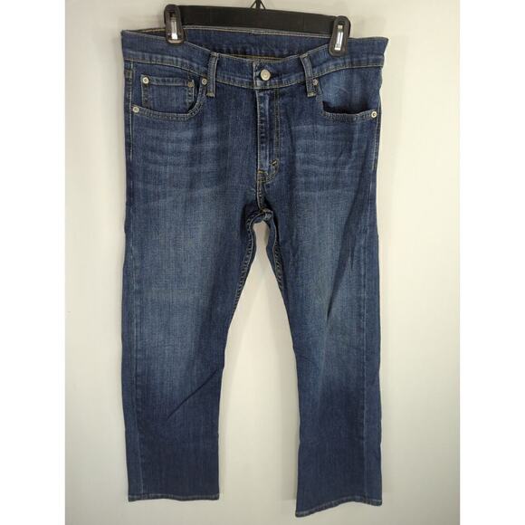 Levi Strauss & Co.514 Mens Stretch Mid Rise Straight Leg Jeans Blue Size W34 L30 - Picture 1 of 9